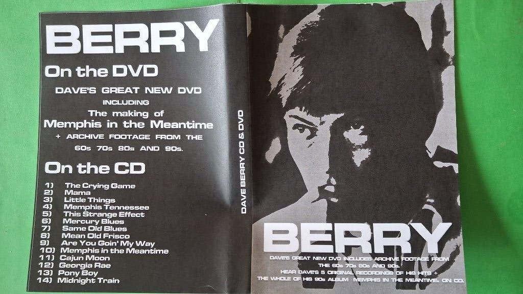Dave Berry, Bonusmateriaal, Pop, Overige typen, Ophalen of Verzenden