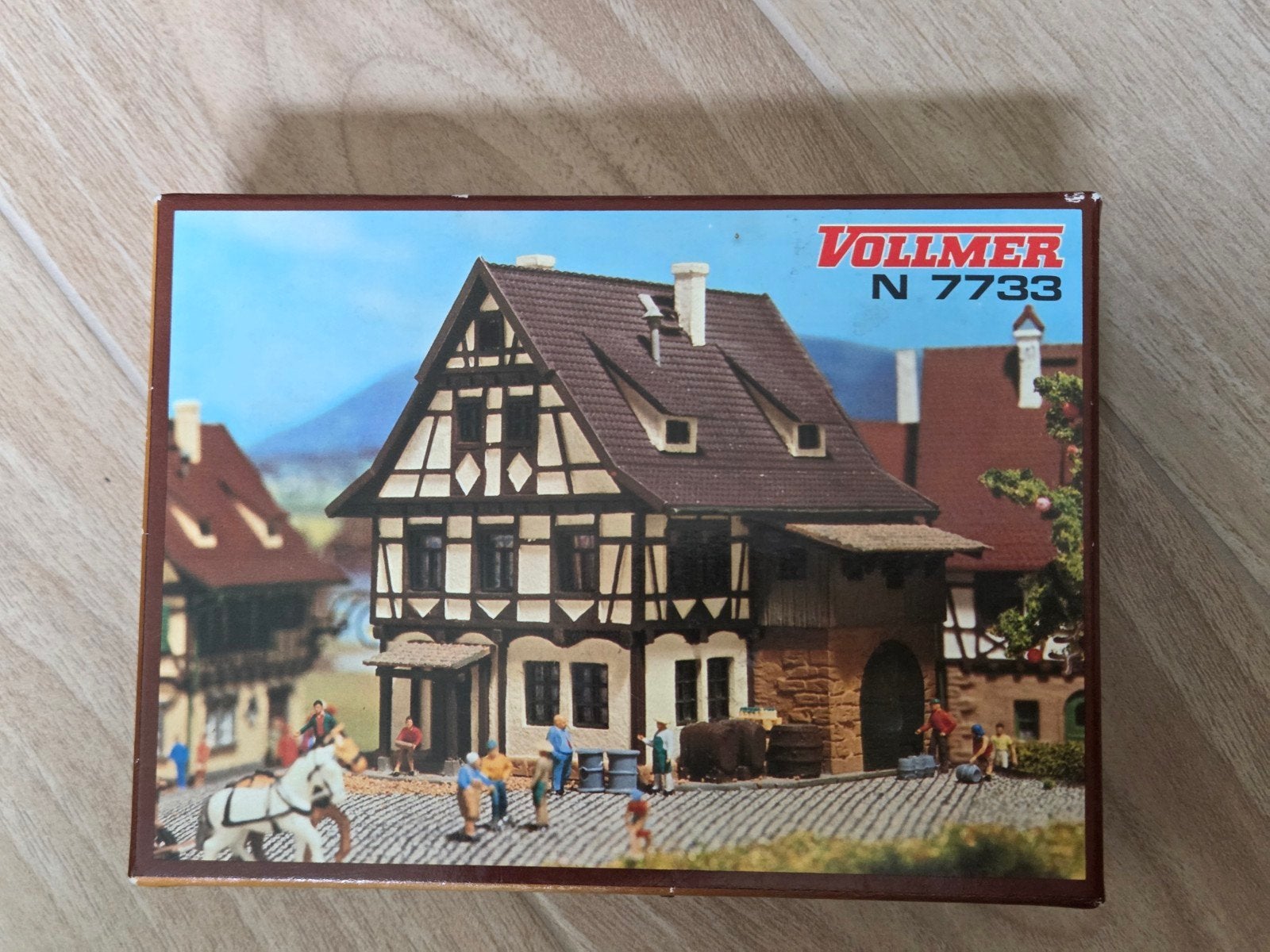 Vollmer 7733 Huisje Spoor N - Nieuw in Verpakking, Ophalen of Verzenden, Nieuw, Brug, Tunnel of Gebouw