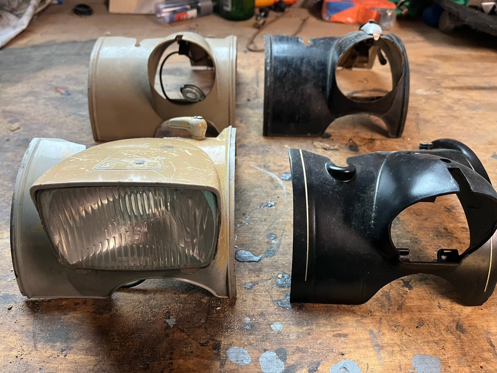 Solex kapje koplamp, Fietsen en Brommers, Ophalen of Verzenden, Gebruikt, Overige modellen