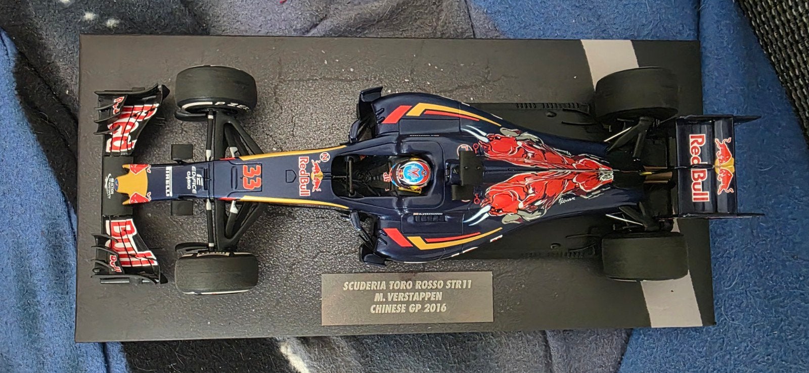 Max Verstappen Toro Rosso STR11 Chinese GP 2016 schaalmodel, Overige merken, Auto, 1:32 tot 1:50, Ophalen of Verzenden