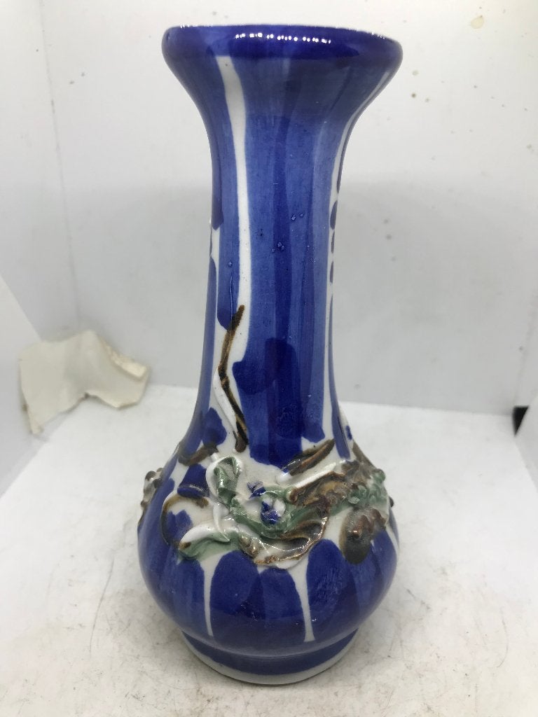 chinees porselein/aardewerk vaas met draak, Antiek en Kunst, Ophalen of Verzenden