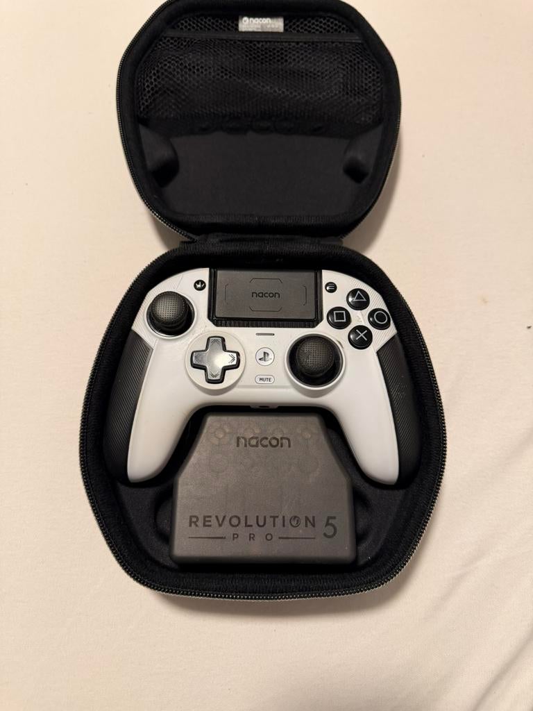 NACON Revolution 5 Pro PS5 Controller Wit, Ophalen, PlayStation 5, Zo goed als nieuw, Controller