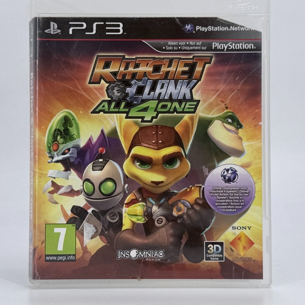 Ratchet & Clank All 4 One | Playstation 3, Sony, Gebruikt, Support@sony.com, 1-7-1 Konan, Minato-ku
Tokyo 108-0075
Japan