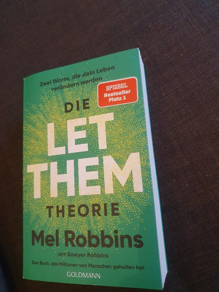 Die Let Them Theorie van Mel Robbins (Duits), Ophalen of Verzenden, Zo goed als nieuw, Mel Robbins