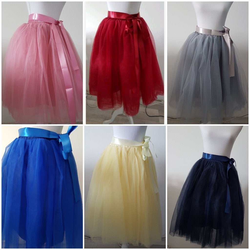 Diverse kleuren en modellen petticoats en tutu's, nieuw!, Ophalen of Verzenden, Nieuw, Onder de knie