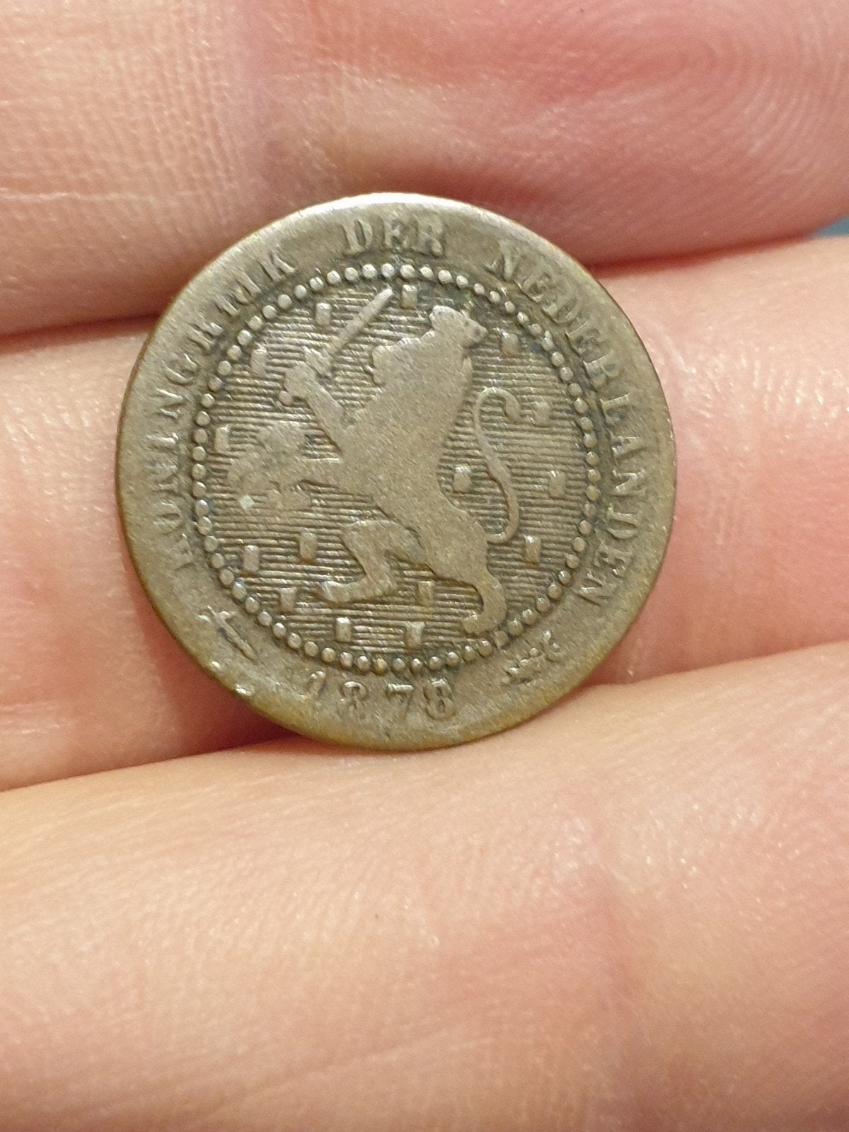 1 cent 1878 los nr.2 (04), Ophalen of Verzenden, Koningin Wilhelmina, 1 cent