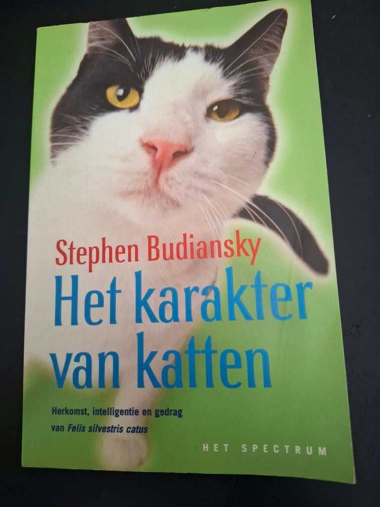 Het karakter van katten - Stephen Budiansky, Boeken, Dieren en Huisdieren, Ophalen of Verzenden