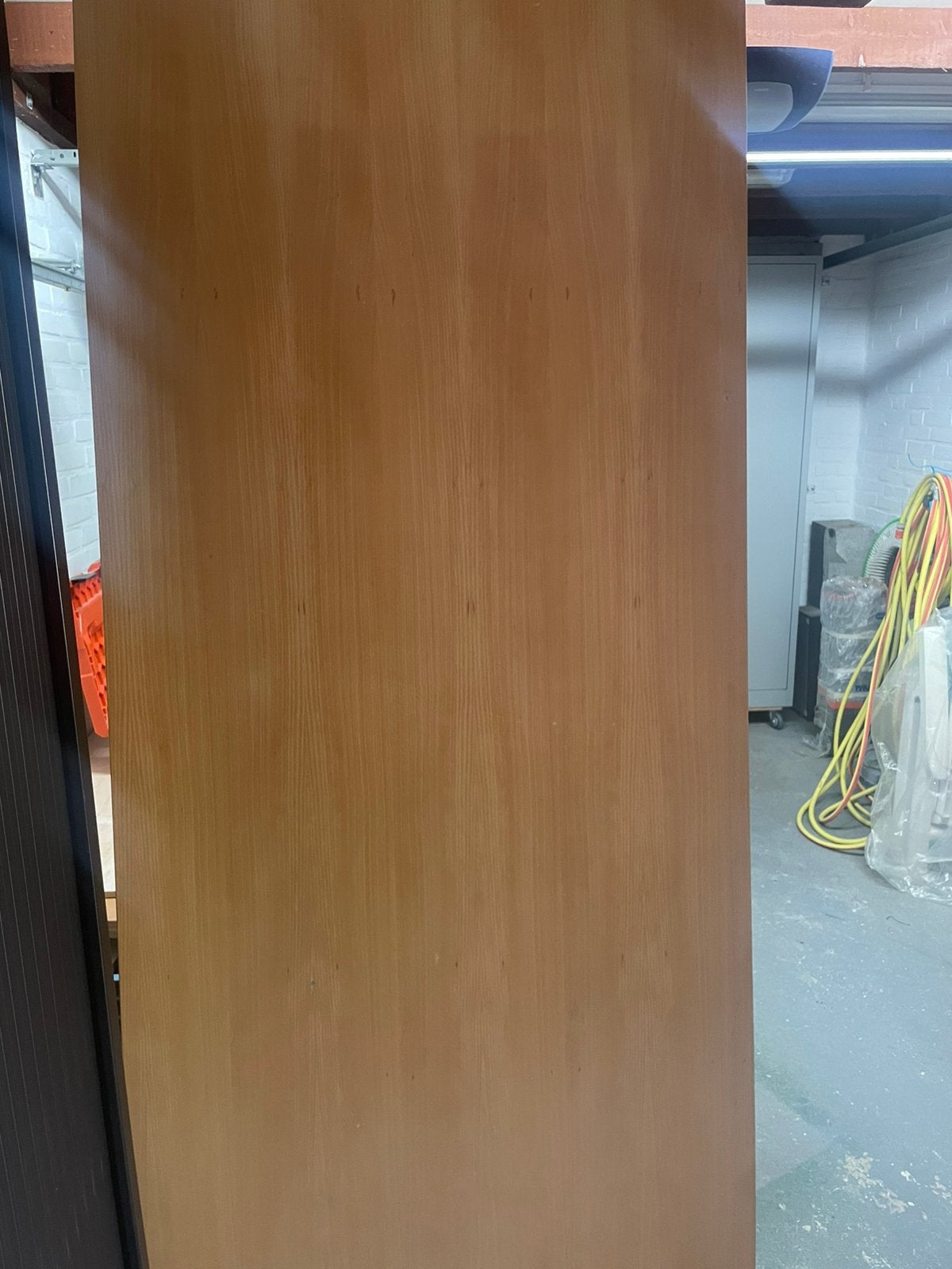 Werkblad tafelblad in Beuken fineer, Ophalen, Gebruikt, Hout, 20 tot 50 mm