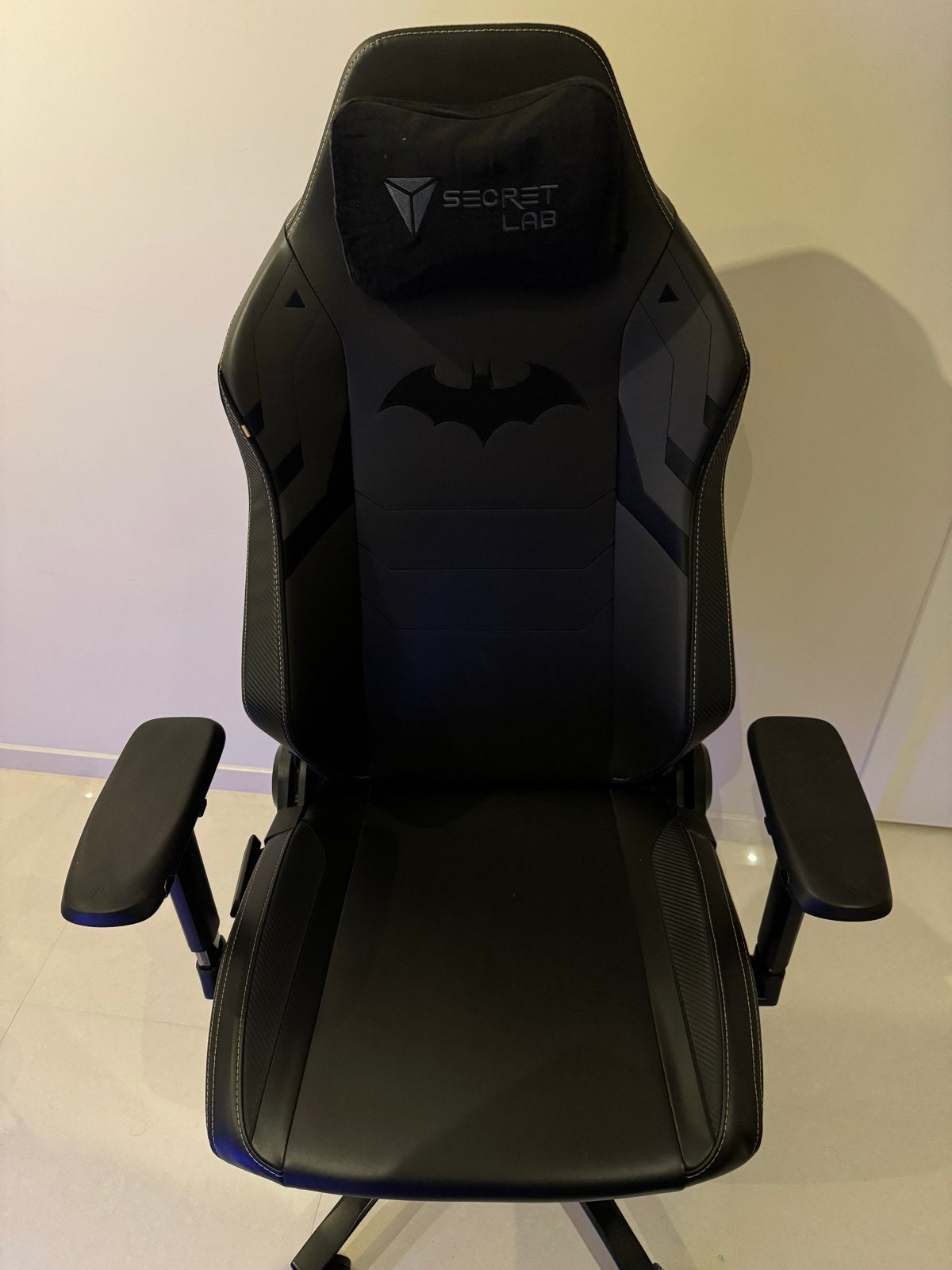 Secretlab Titan EVO XL Dark Knight Batman Gaming Stoel, Ophalen, Zwart, Zo goed als nieuw, Bureaustoel