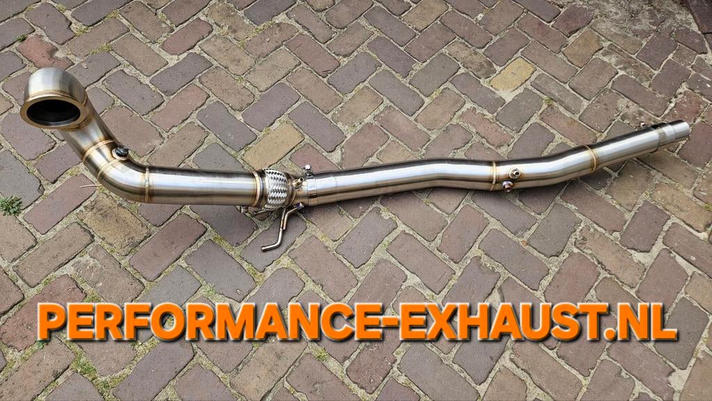 Uitlaat downpipe 89mm / 3.5" GOLF 7R / S3 8V / CUPRA 4WD ZIE, Ophalen of Verzenden, PERFORMANCE-EXHAUST.NL, INFO@PERFORMANCE-EXHAUST.NL