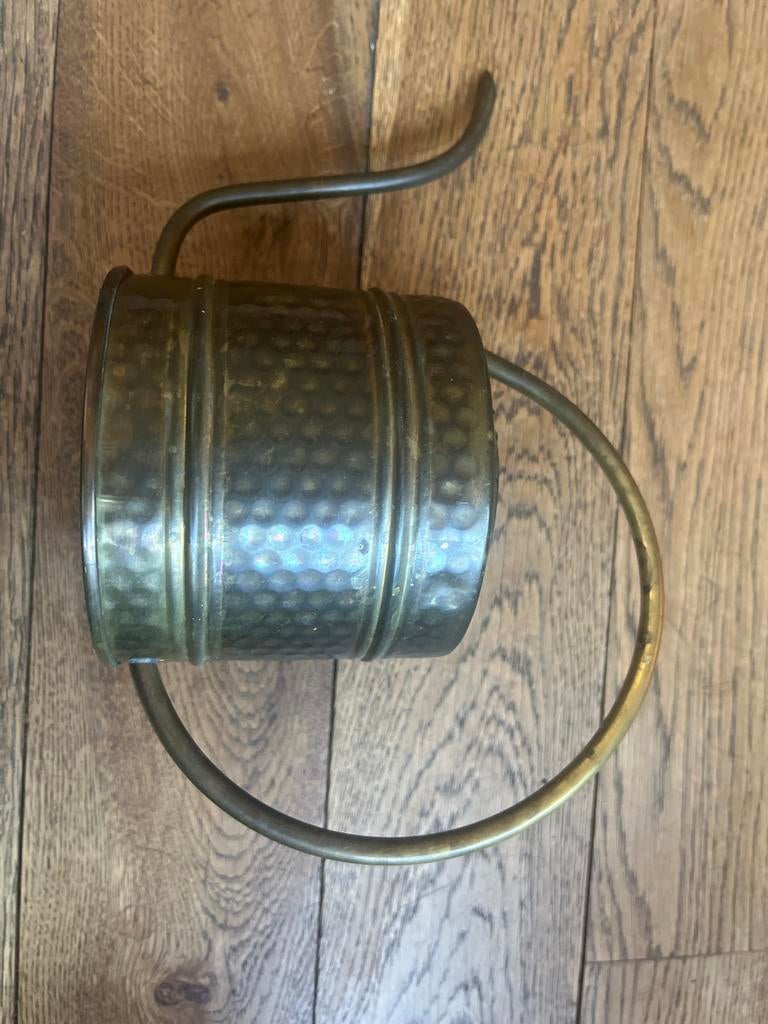 Vintage koperen gieter - Decoratief en functioneel, Ophalen of Verzenden, Gebruikt, Metaal