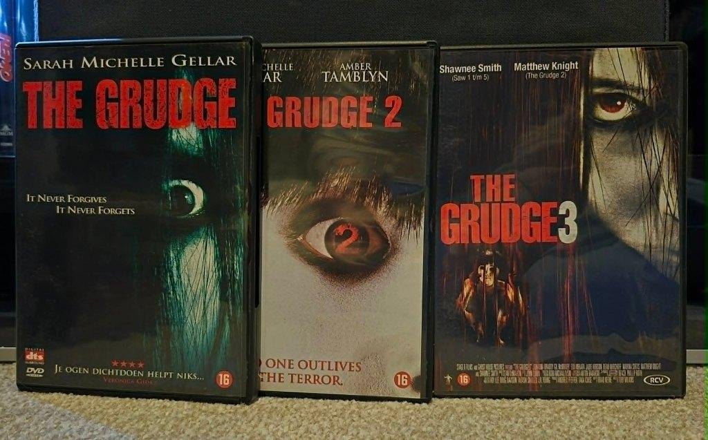 The Grudge 1-3 Collection (michelle gellar / 2004-2009), Vanaf 16 jaar, Ophalen of Verzenden, Zo goed als nieuw