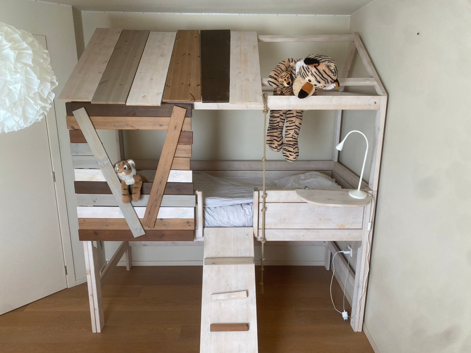 Life Time hoogslaper, Kinderen en Baby's, Kinderkamer | Stapelbedden en Hoogslapers, Ophalen, Zo goed als nieuw, Hoogslaper