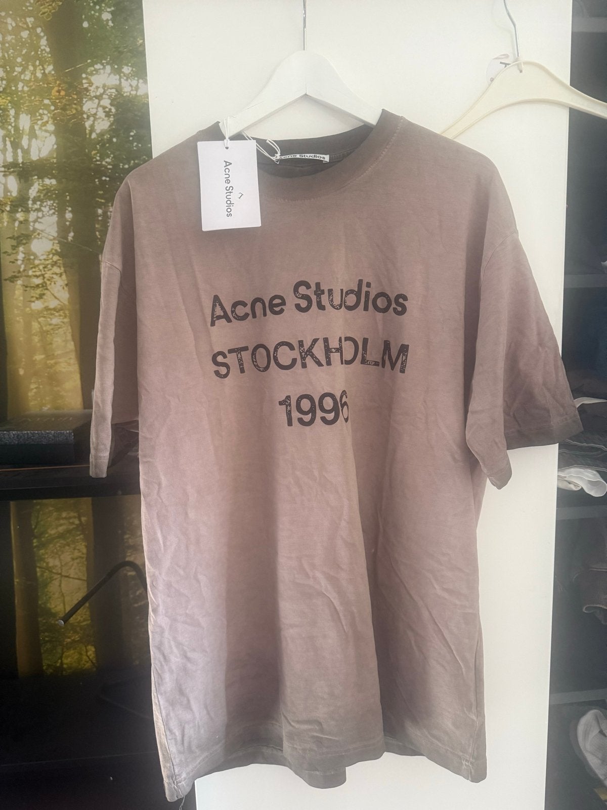 Acne Studios T-shirt Maat L - Nooit Gedragen, Ophalen of Verzenden, Nieuw, Maat 52/54 (L), Bruin