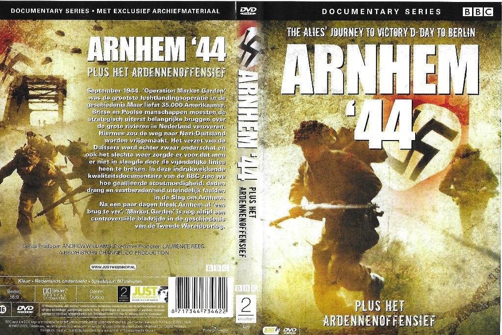 Arnhem '44, Cd's en Dvd's, Vanaf 16 jaar, Ophalen of Verzenden, Zo goed als nieuw