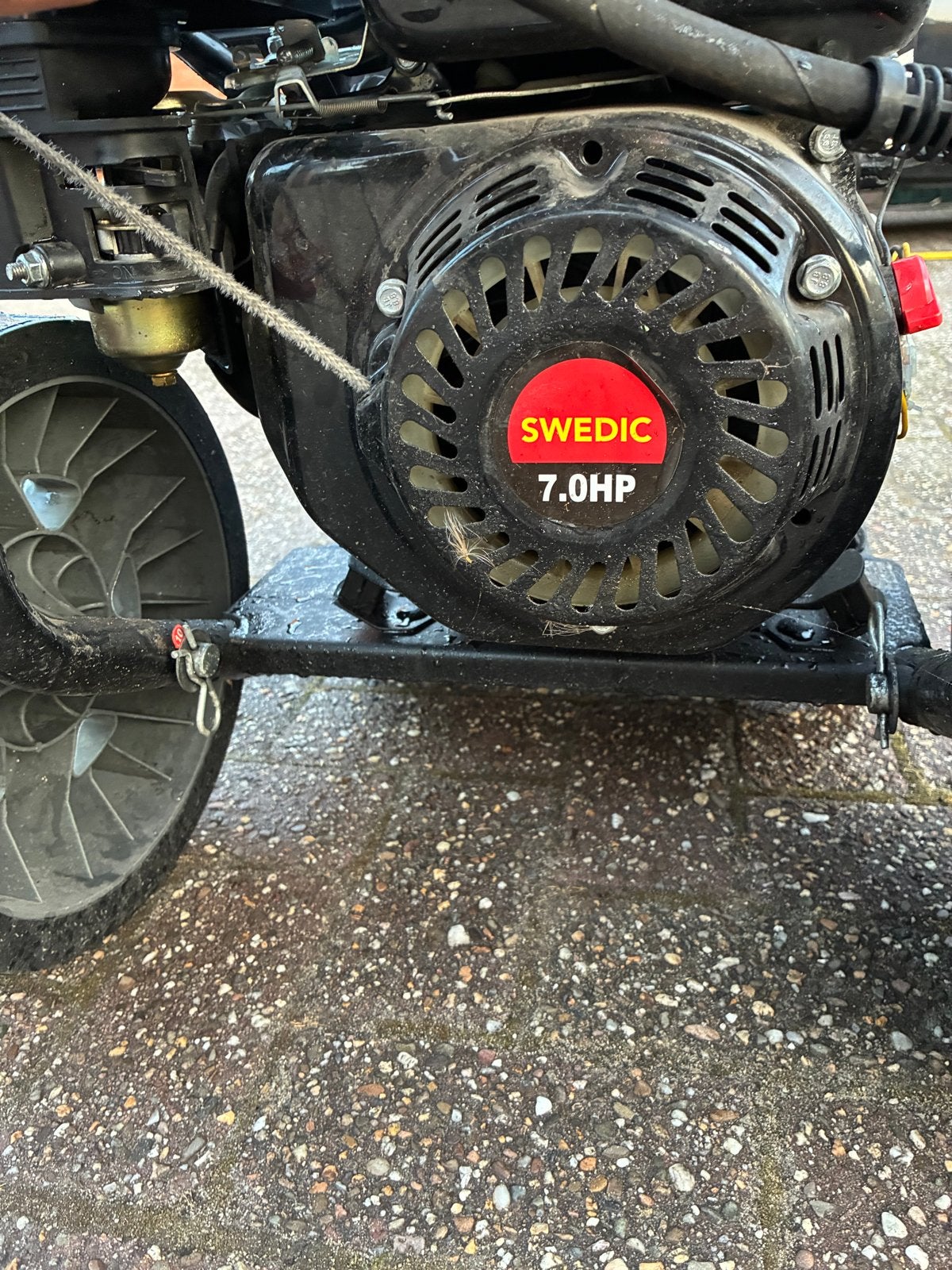 Swedic Benzine Hogedrukreiniger 7.0HP, Tuin en Terras, Hogedrukreinigers, Ophalen, Gebruikt, Benzine