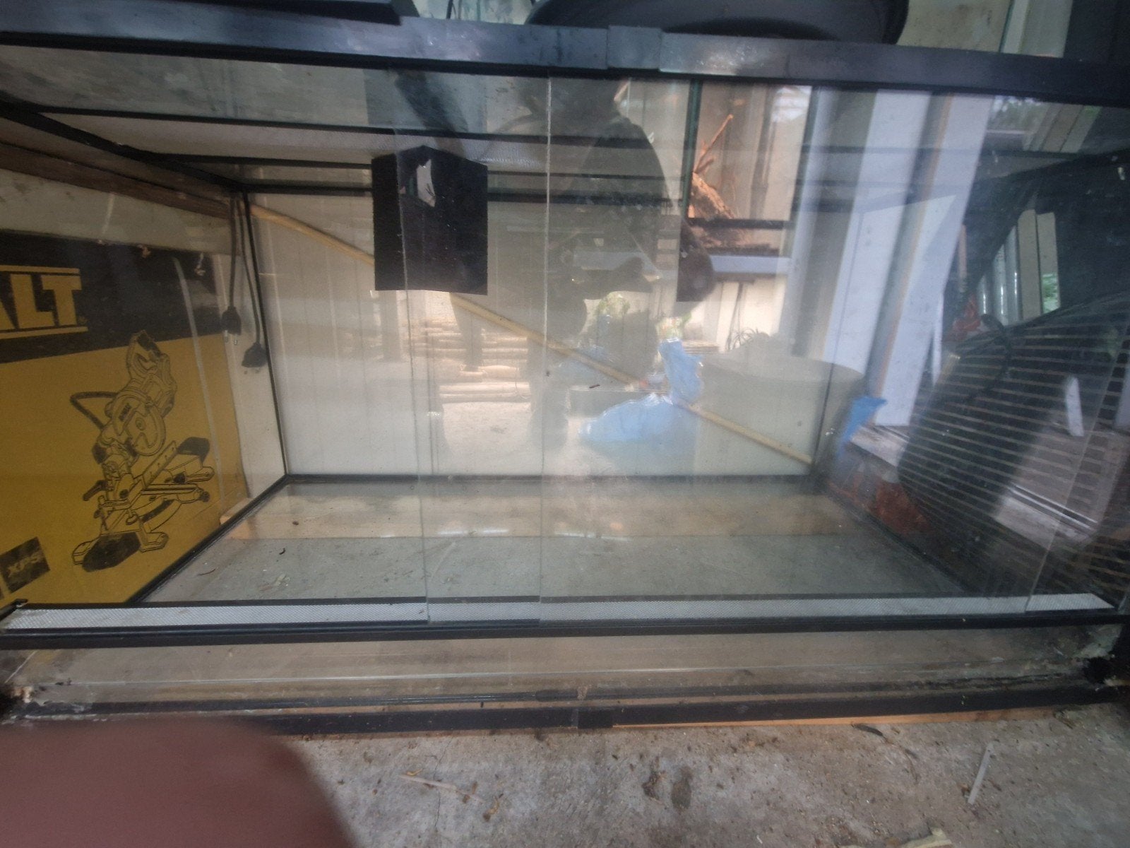 Terrarium 100x50x50, Dieren en Toebehoren, Reptielen en Amfibieën | Toebehoren, Ophalen, Gebruikt, Terrarium of Paludarium