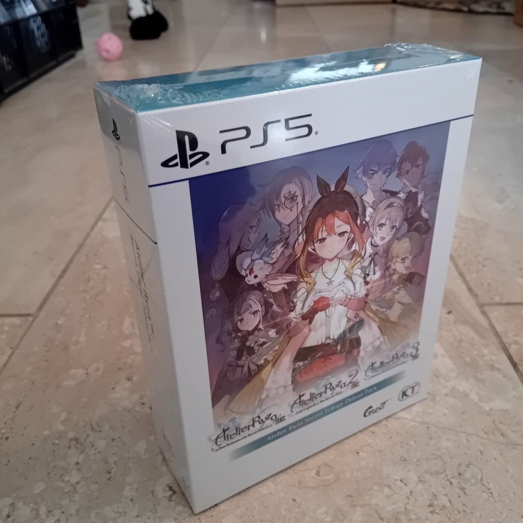 Atelier Ryza Secret Trilogy Deluxe Pack , Ps5 , Sealed, Ophalen, 1 speler, Nieuw, Role Playing Game (Rpg)