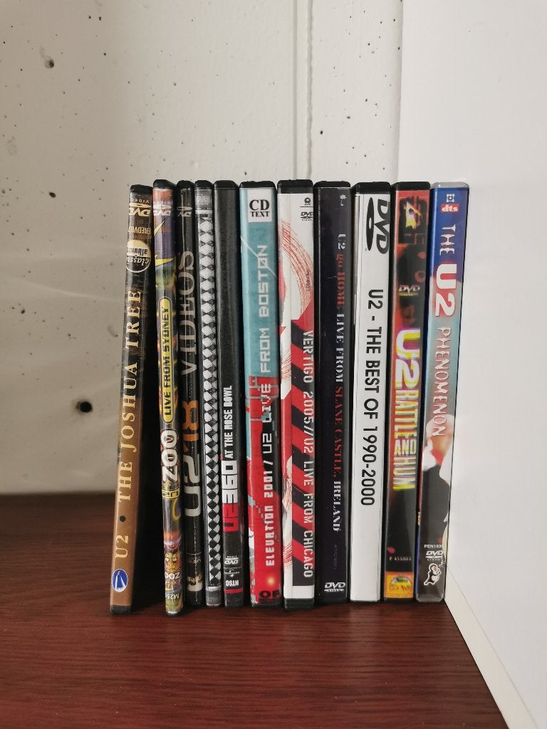 U2 DVD Collectie, Alle leeftijden, Ophalen of Verzenden, Zo goed als nieuw