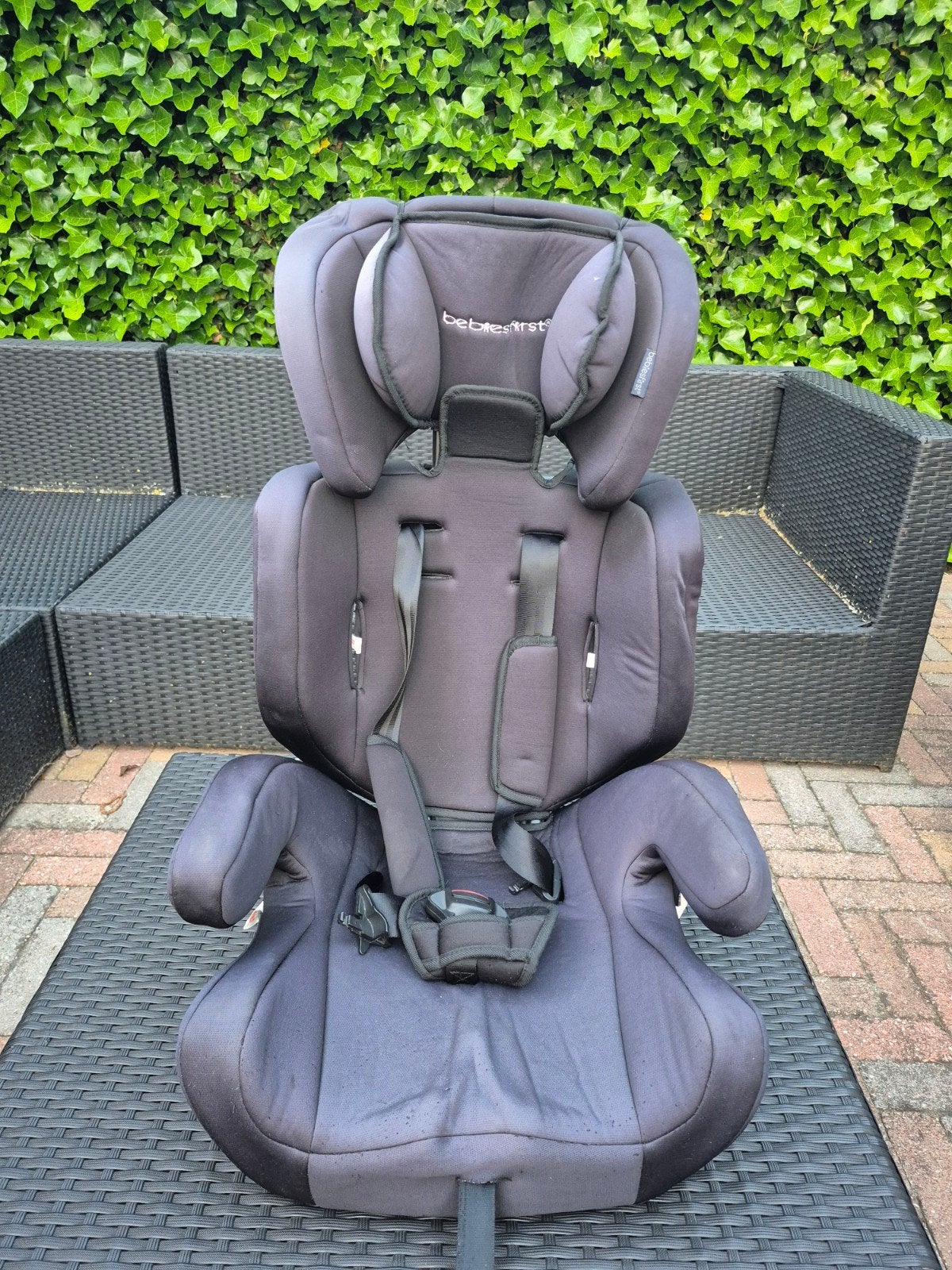 Bebies First autostoel 9-36 kg, zwart, verstelbaar, Kinderen en Baby's, Autostoeltjes, Ophalen