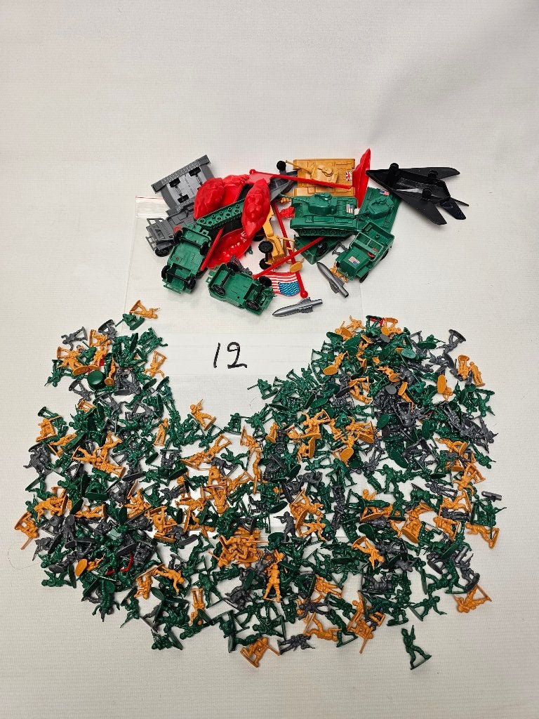 # Soldaatjes mini - Leger Soldaat Poppetjes zakje 12, Verzamelen, Ophalen of Verzenden, Gebruikt
