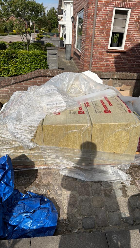 Rockwool rocksono base 140mm 3 pakken, Doe-het-zelf en Verbouw, Isolatie en Afdichting, Ophalen, Dakisolatie, 12 cm of meer, Nieuw
