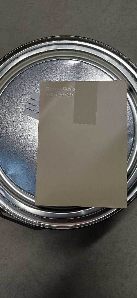 Muurverf desert oases 2,5 liter, Ophalen, Overige kleuren, Nieuw, Verf