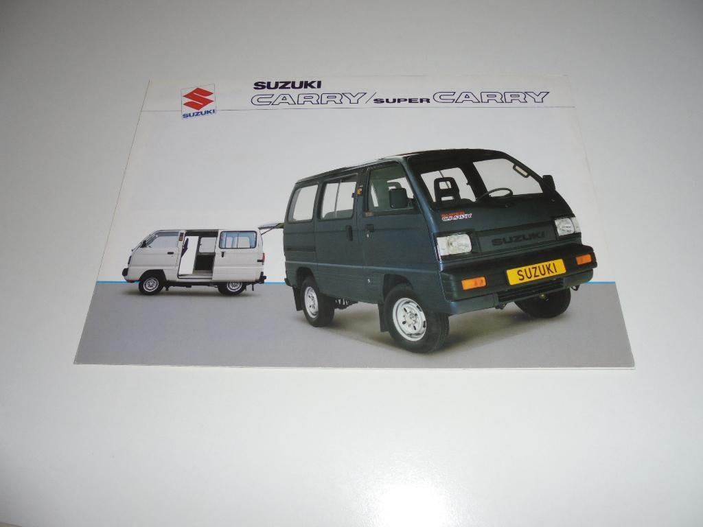 brochure Suzuki Carry/Super Carry, Ophalen of Verzenden, Zo goed als nieuw, Overige merken