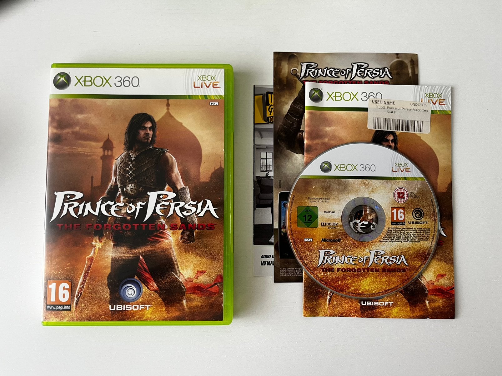 Prince of Persia the Forgotten Sands, Spelcomputers en Games, Games | Xbox 360, Avontuur en Actie, 1 speler, Ophalen of Verzenden