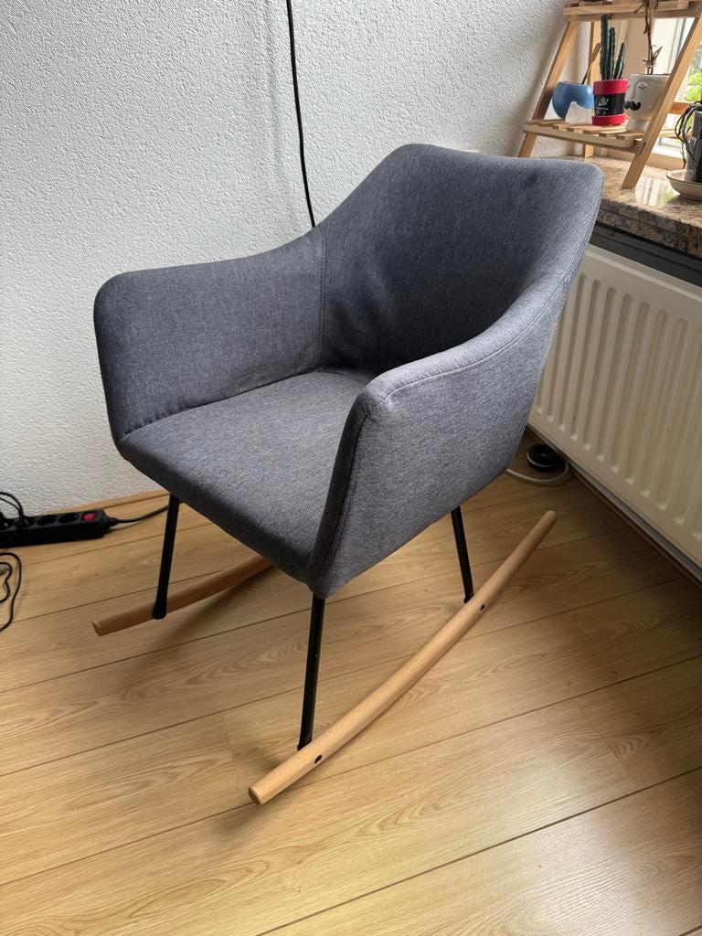 VidaXL schommelstoel, Ophalen, Gebruikt, Eén, Stof