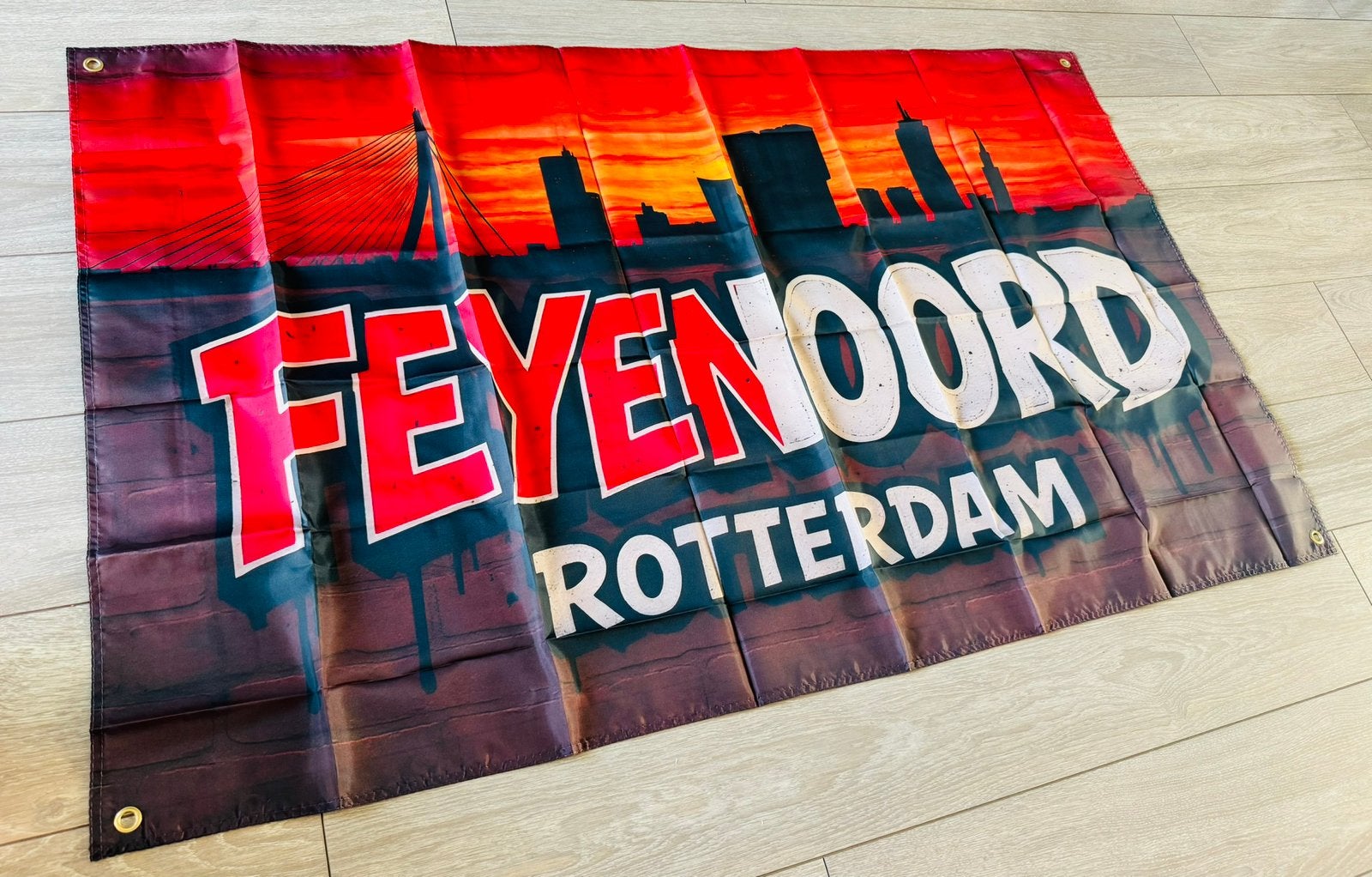 Gave Mooie Nette NIEUWE Feyenoord Vlag, Ophalen of Verzenden, Nieuw, Feyenoord, Overige typen