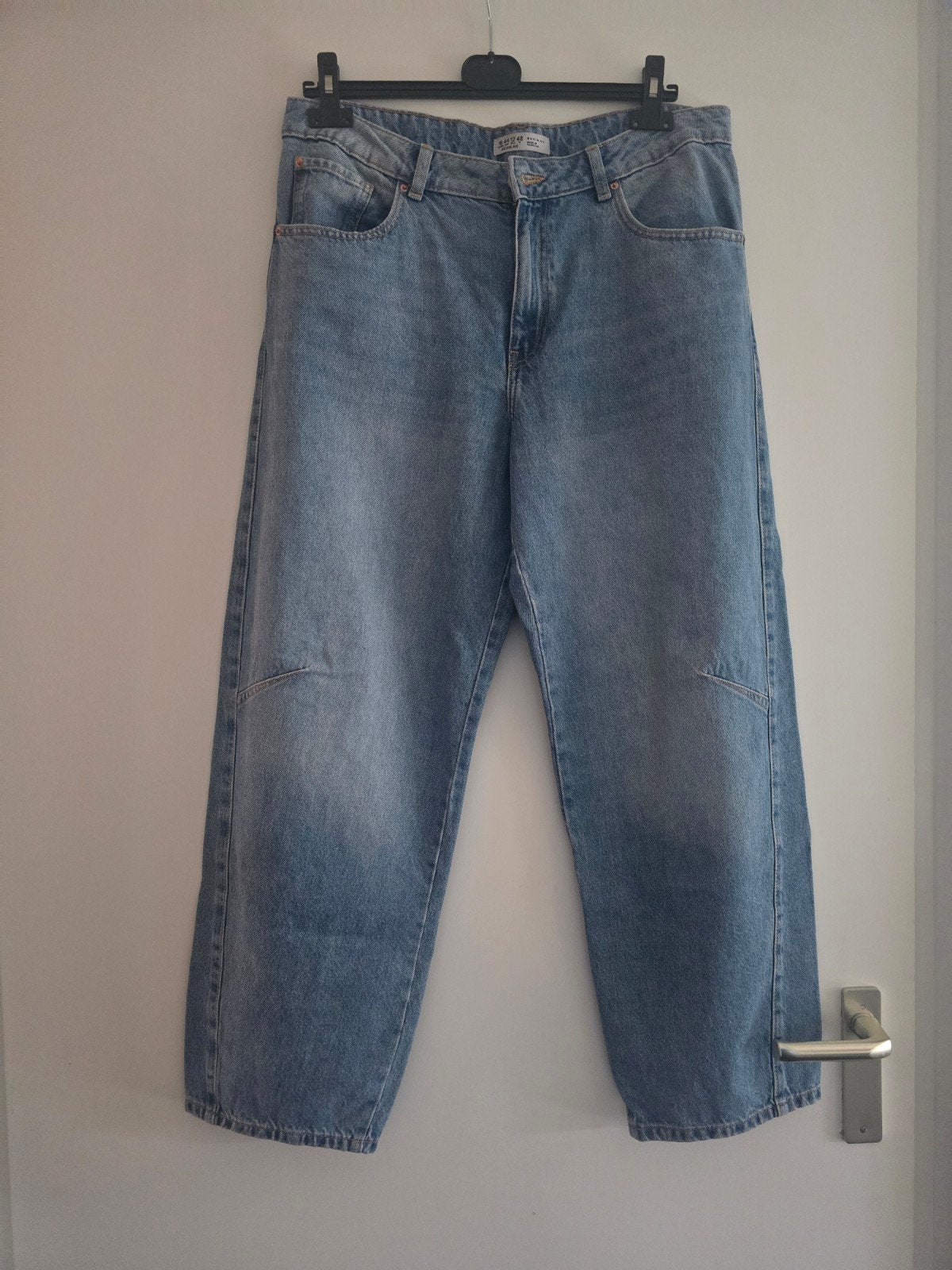 Denim jeans barrel maat 44 NIEUW, Nieuw, W33 - W36 (confectie 42/44), Verzenden, Primark