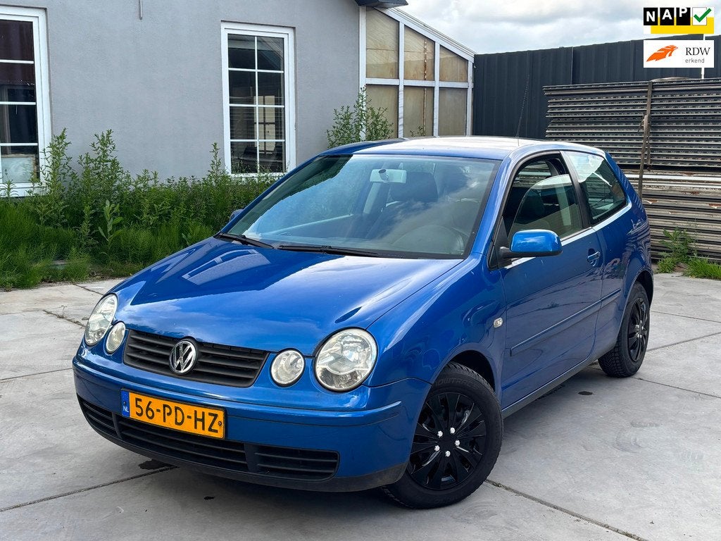 Volkswagen Polo 1.2-12V Athene | Airco | El. Ramen | NAP | A, Auto's, Volkswagen, Blauw, 1198 cc, Origineel Nederlands, Bedrijf
