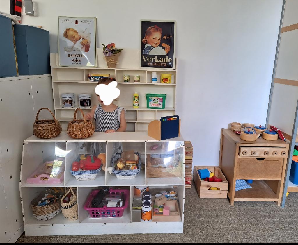 Kinder Winkeltje, Ophalen, Gebruikt, Hout, Speelkeuken