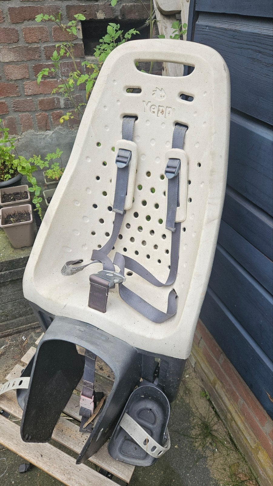 Yepp Achterzitje voor fiets - Gebruikt, Achterzitje, Yepp, Ophalen, 15 t/m 25 kg