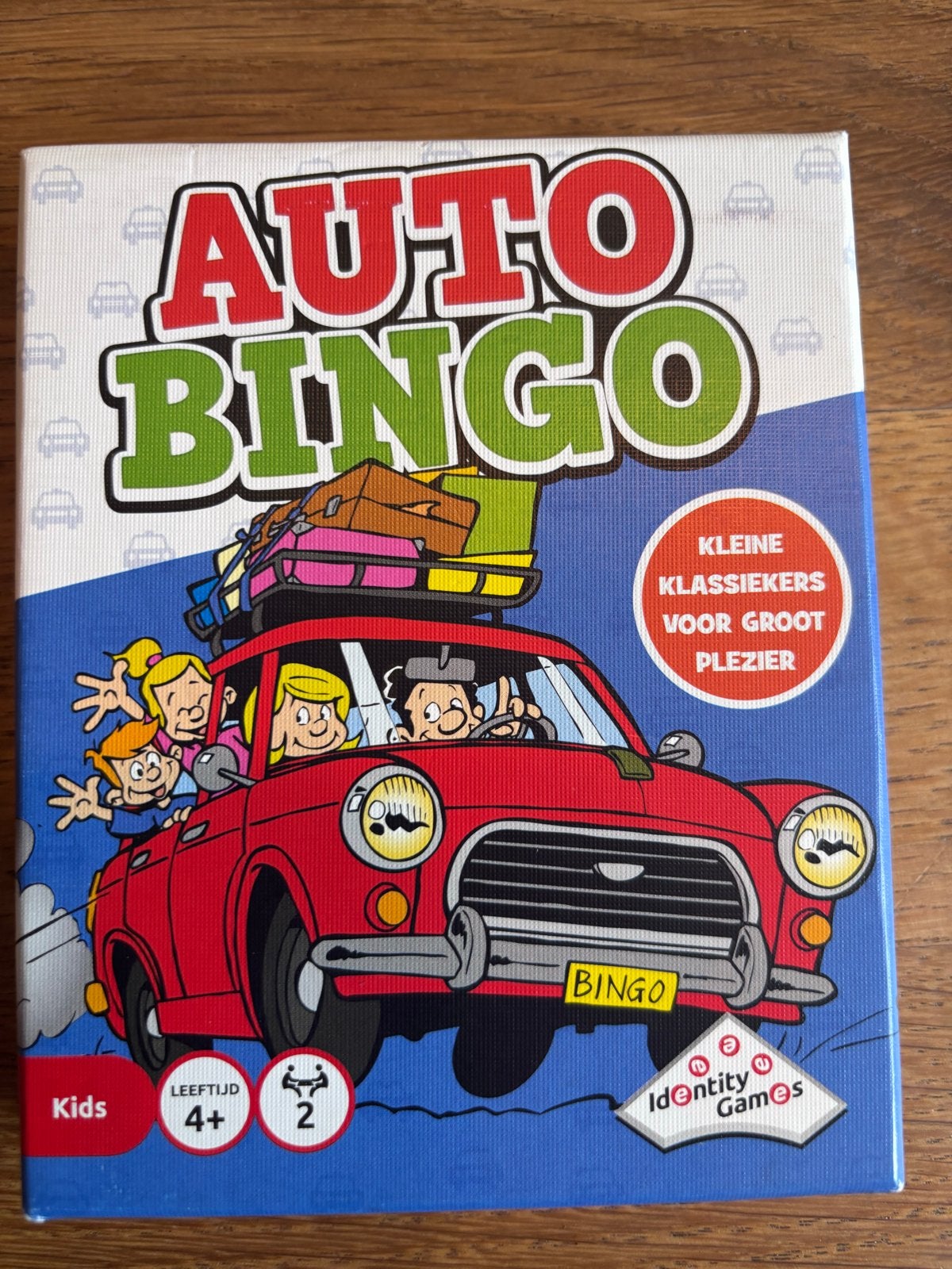 Auto Bingo Reisspel - Plezier voor onderweg!, Een of twee spelers, Ophalen of Verzenden, Zo goed als nieuw, Reisspel