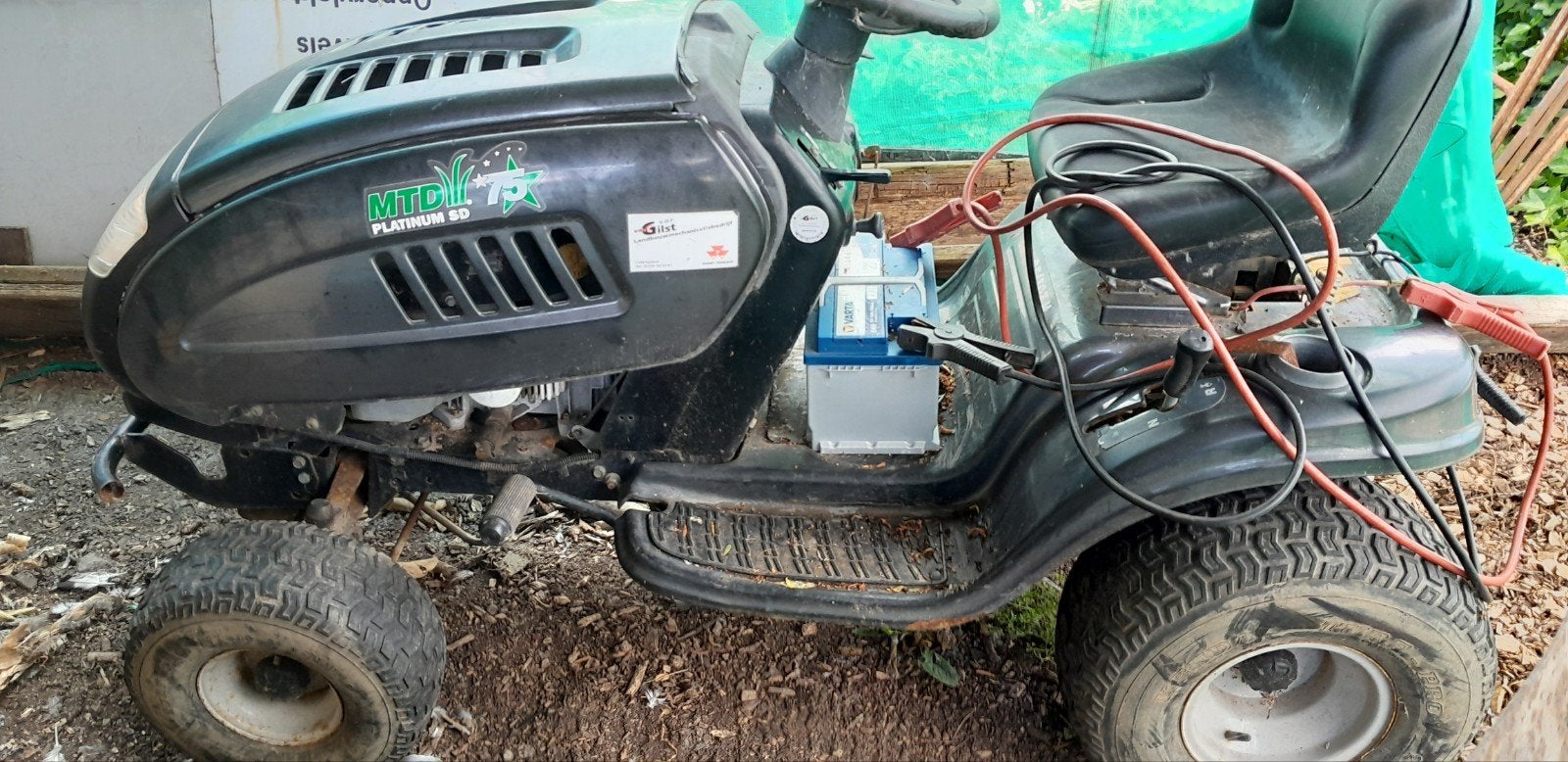 Mtd zitmaaier tuintrekker, Tuin en Terras, Grasmaaiers, Gebruikt, 50 cm of meer, Ophalen