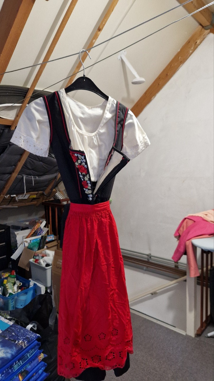 Oostenrijkse jurkje, Kleding | Dames, Carnaval, Ophalen of Verzenden, Maat 36 (S), Oktoberfeest