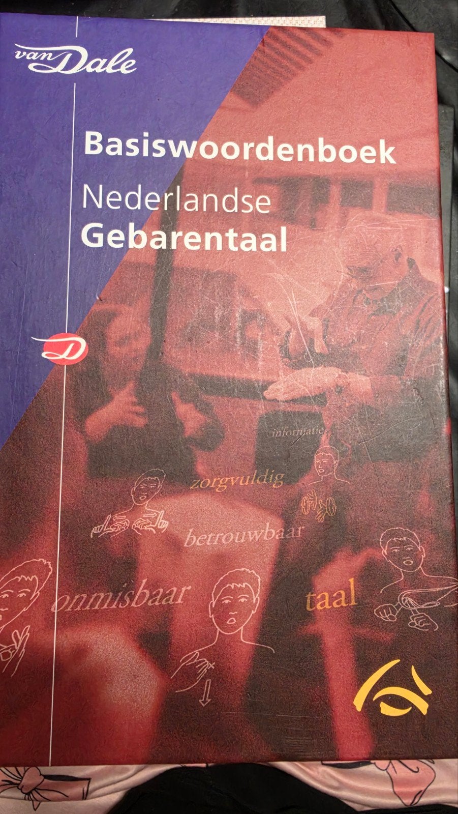 Gebarentaal woordenboek Van Dale izgs, Ophalen, Zo goed als nieuw, Van Dale, Nederlands
