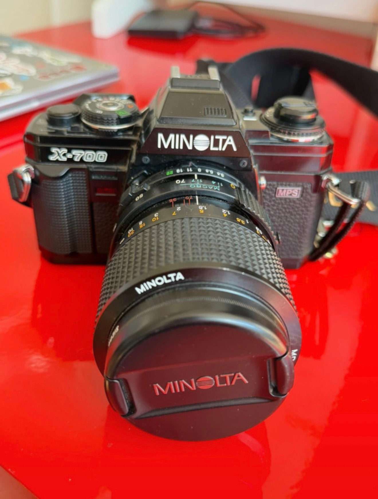 Minolta X-700 Vintage Film Camera, Ophalen of Verzenden, Zo goed als nieuw, Spiegelreflex, Minolta