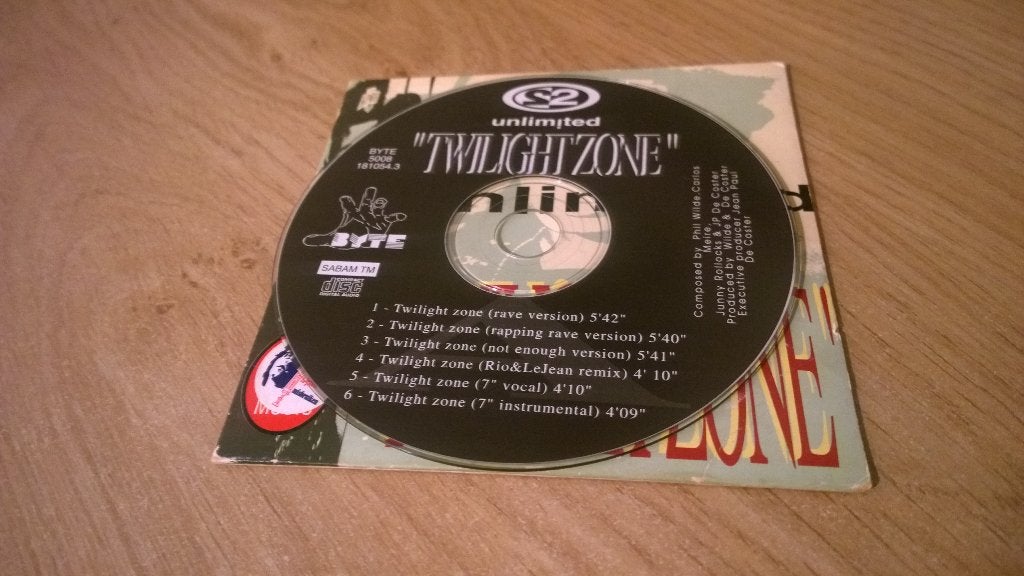 2 Unlimited ‎– Twilight Zone , cardboard sleeve, Ophalen, Gebruikt, Dance en House