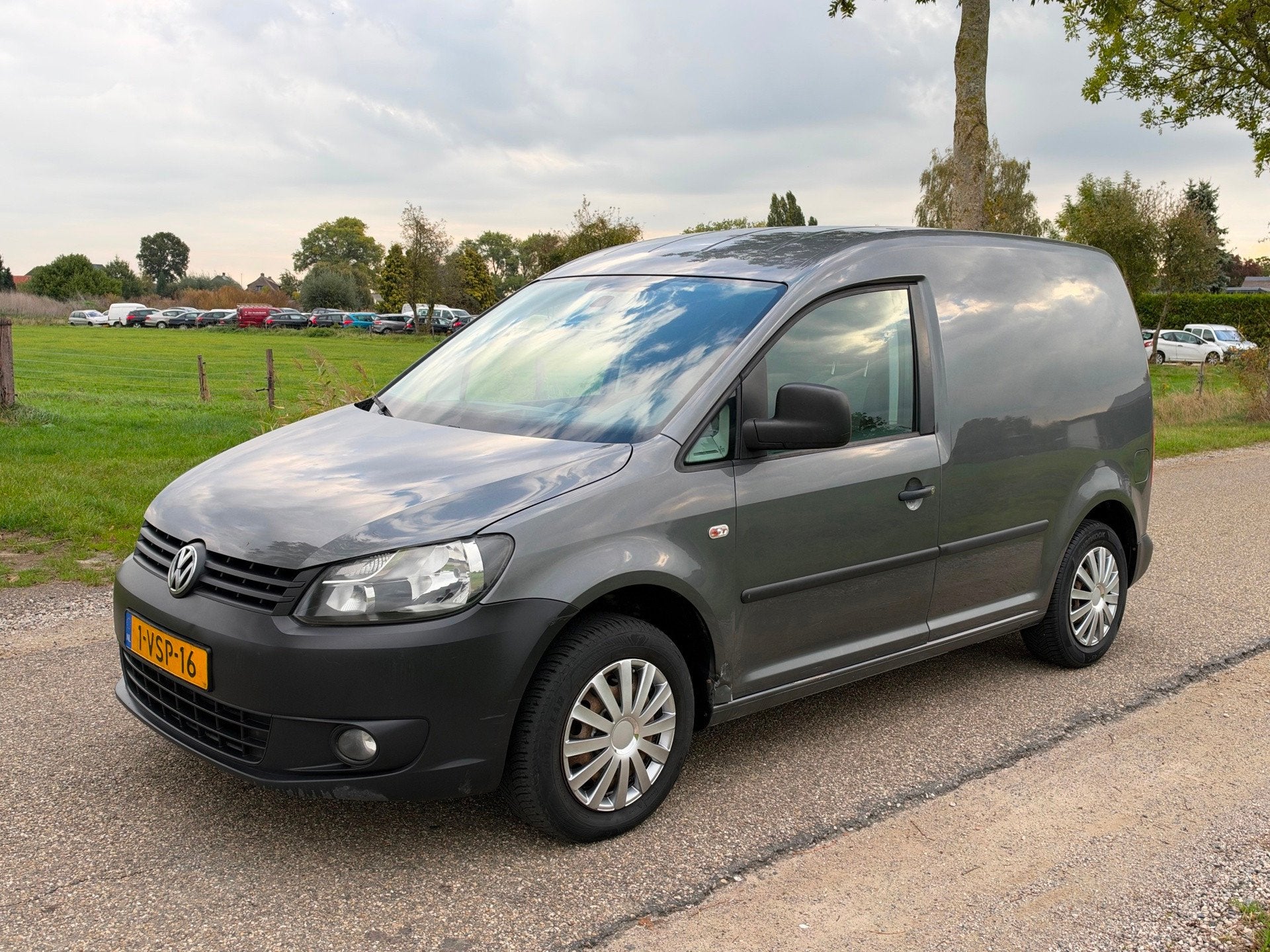 Volkswagen Caddy 1.6 TDI APK 11-2027 Airco NAP, Voorwielaandrijving, Euro 5, Stof, 4 cilinders