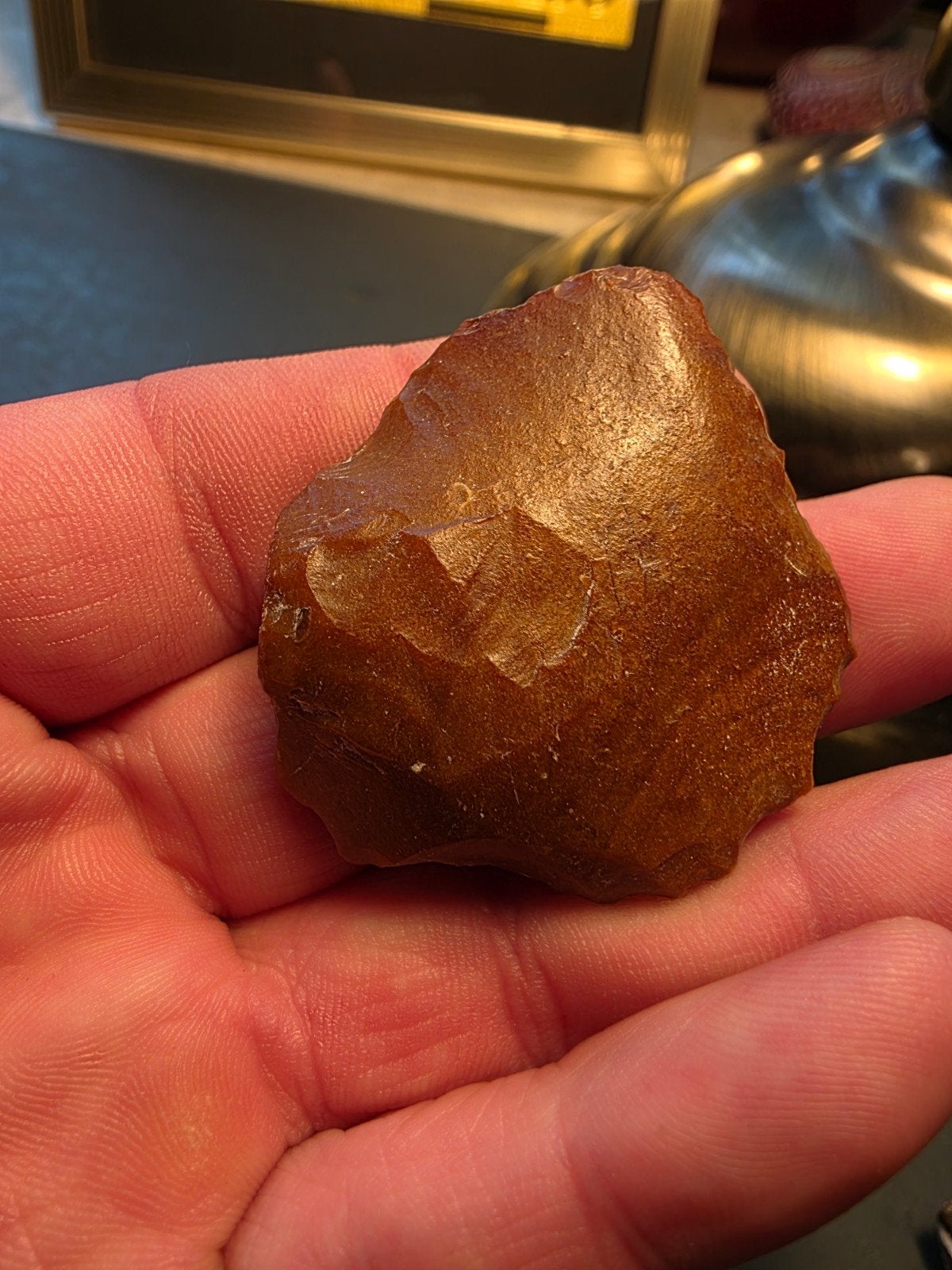 Prehistorische vuistbijl - Oude verzameling, Verzamelen, Ophalen of Verzenden, Overige typen