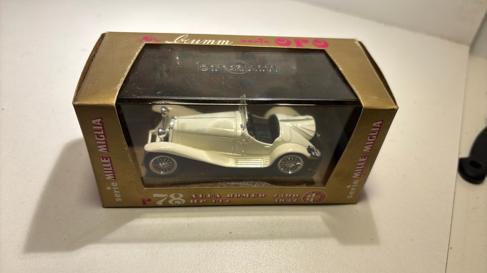 Alfa romeo 2300 1932 brumm 1.43, Overige merken, Auto, Ophalen of Verzenden, A