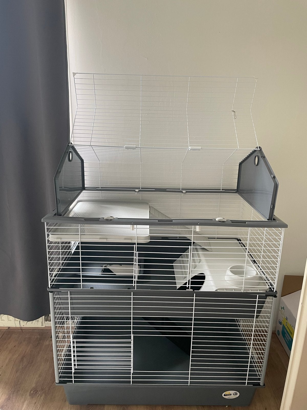 Knaagdier/konijnen hok te koop, Dieren en Toebehoren, Ophalen, Zo goed als nieuw, 90 cm of meer, Konijn