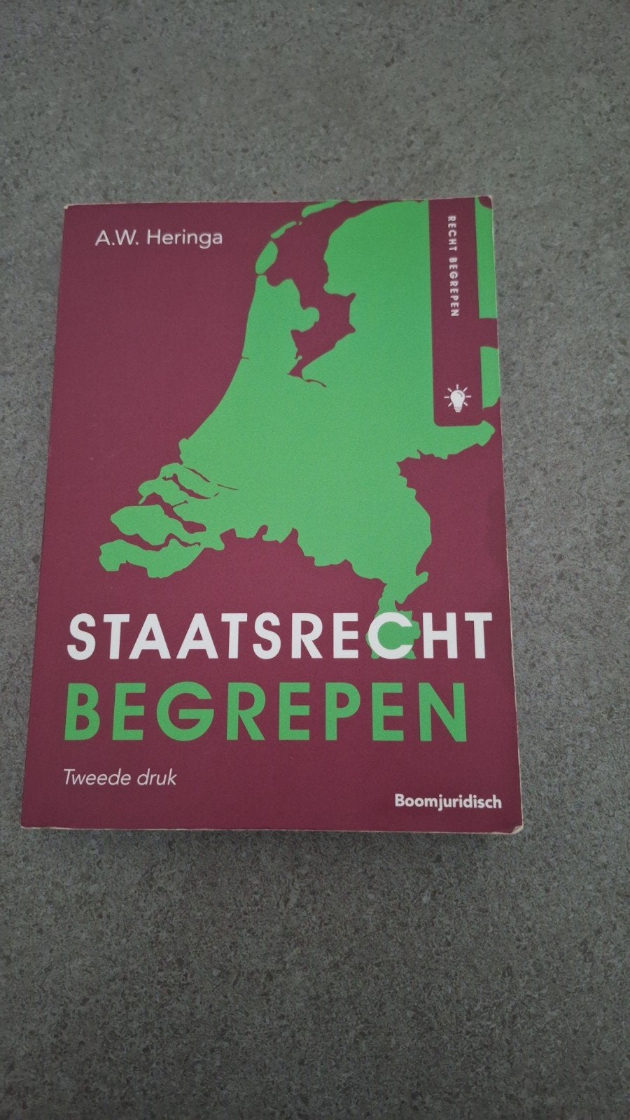 Staatsrecht Begrepen - A.W. Heringa (Tweede druk), Gelezen, A.W. Heringa, Ophalen of Verzenden, WO