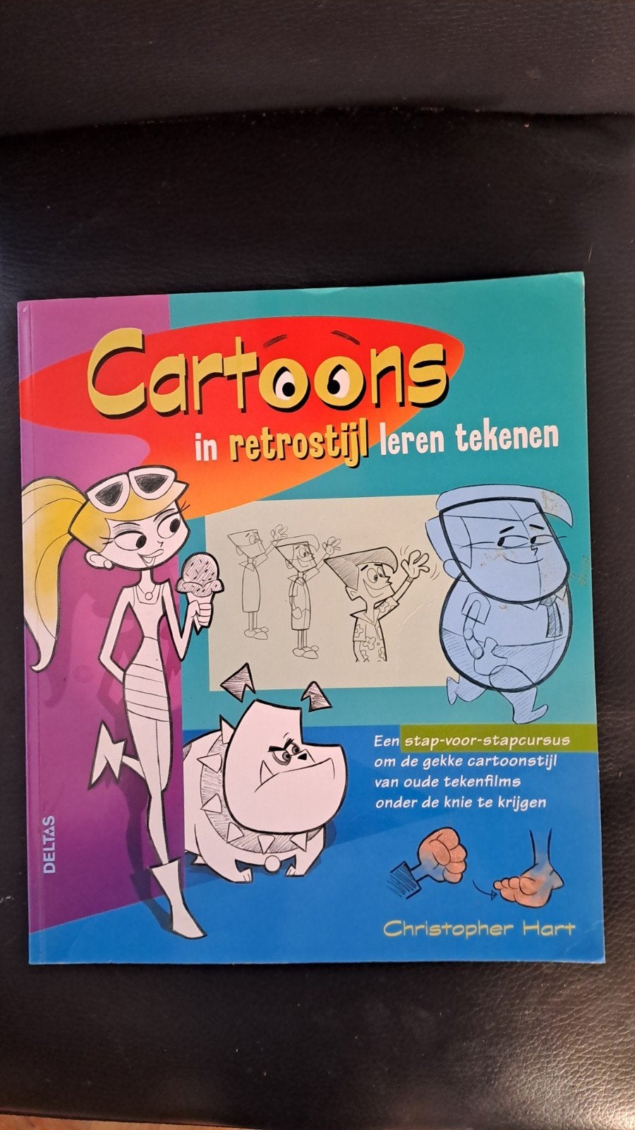 C. Hart - Cartoons in retrostijl leren tekenen, Non-fictie, Ophalen of Verzenden, Zo goed als nieuw, C. Hart