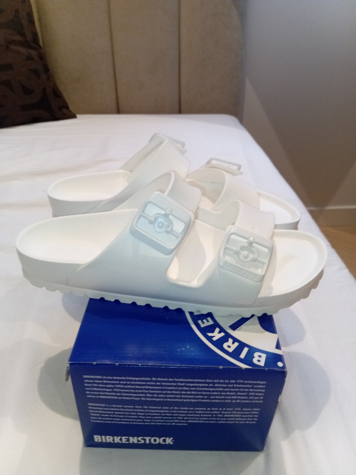 Birkenstock Arizona Eva sandalen dames, Kleding | Dames, Ophalen of Verzenden, Nieuw, Wit, Sandalen of Muiltjes