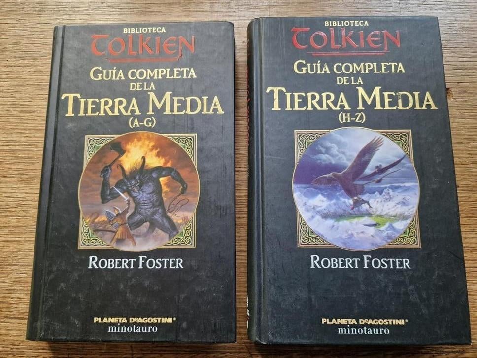 Guía Completa de la Tierra Media, Biblioteca Tolkien, Ophalen of Verzenden, Zo goed als nieuw, Robert Foster (J.R.R. Tolkien)