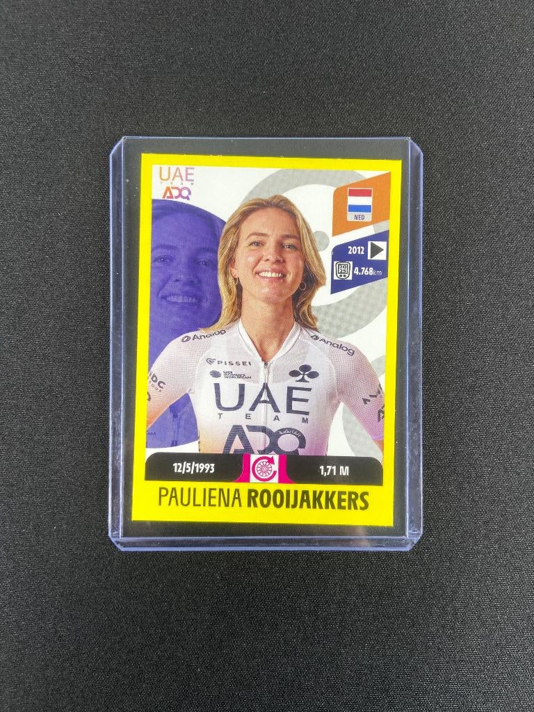 Pauliena Rooijakkers Panini Tour France 2026 Rookie Sticker, Verzenden, Zo goed als nieuw, Overige sporten, Poster, Plaatje of Sticker